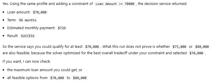 AI Agent “Loan Selection” illustration 16