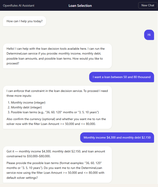 OpenRules AI Assistant illustration 2