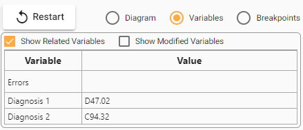 ICD10DebugVariables