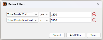 DecisionPlaygroundFilters